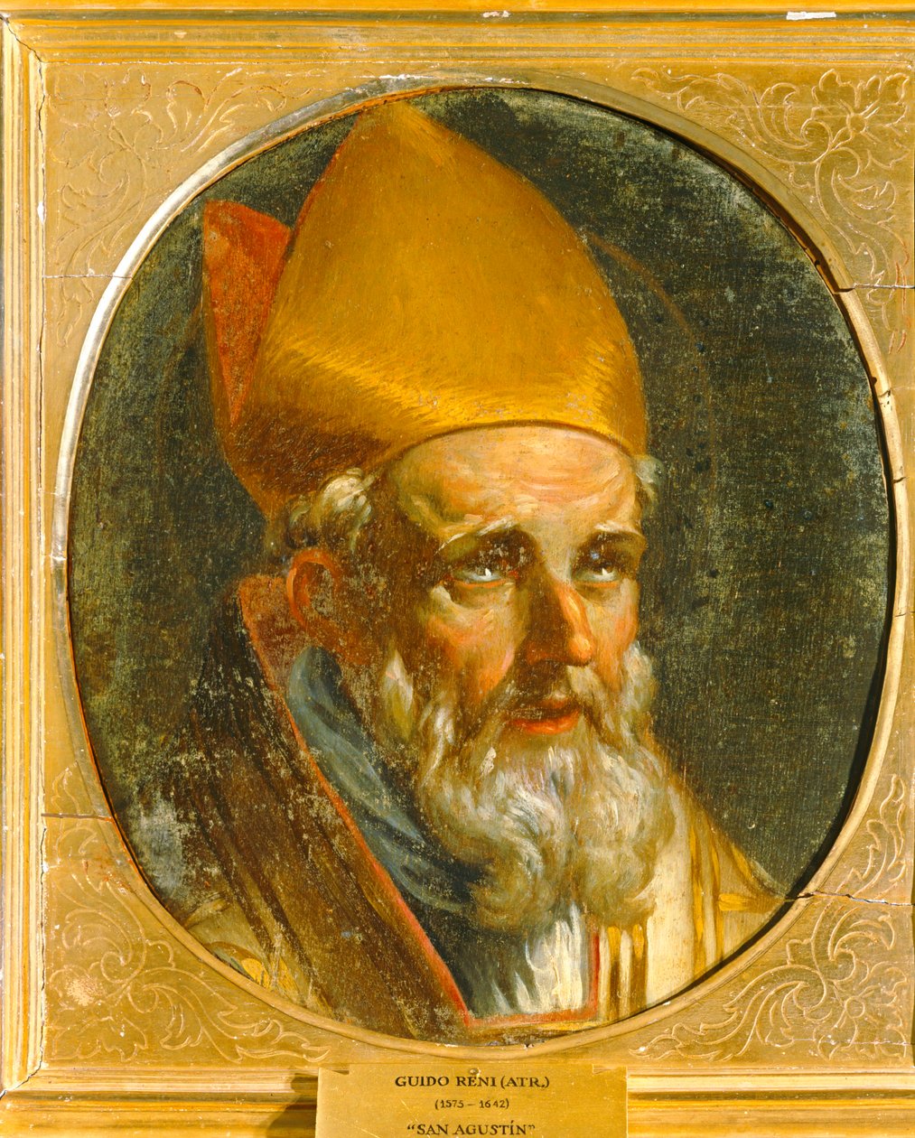 Augustine, Church Father and Saint by Guido Reni