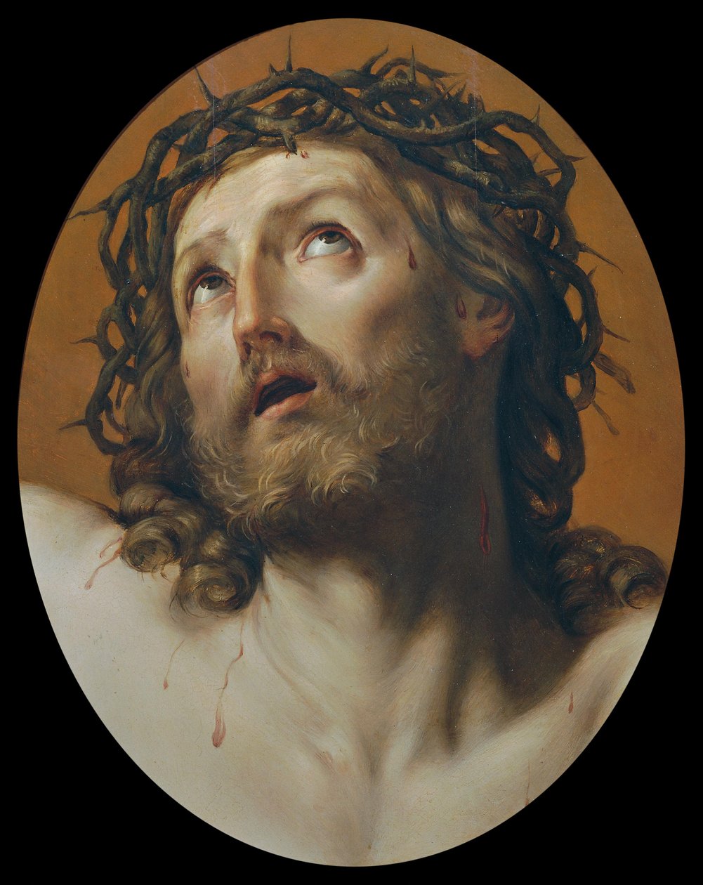 Head of Christ by Guido Reni