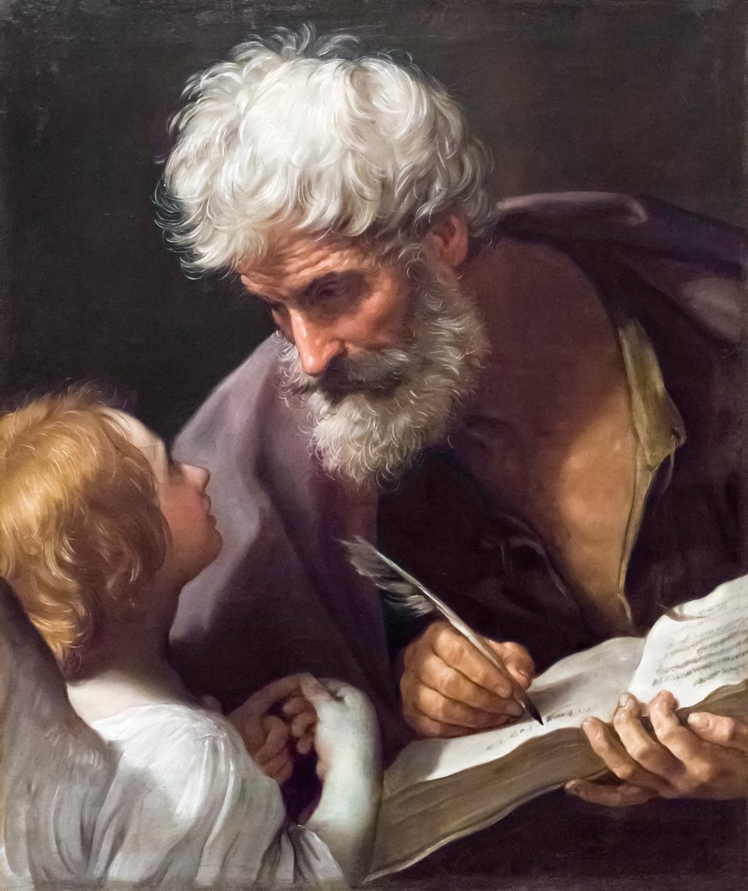 Saint Matthew the Evangelist by Guido Reni
