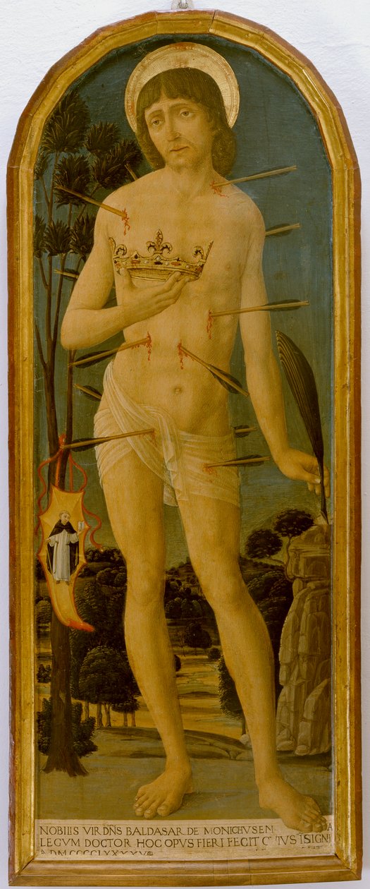 Saint Sebastian by Guidoccio di Giovanno Cozzarelli