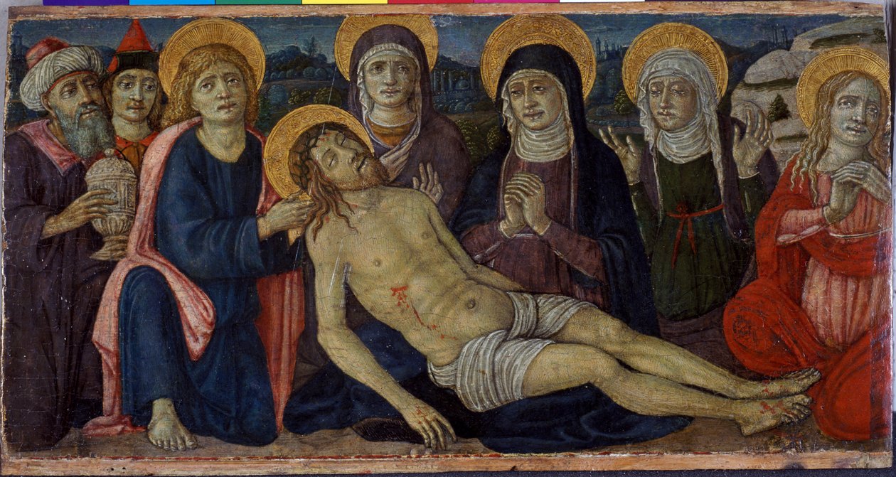 The Lamentation of Christ by Guidoccio di Giovanno Cozzarelli