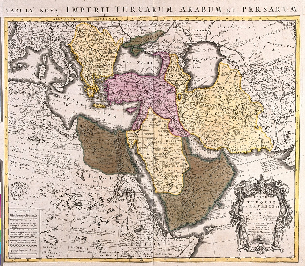 South Slovakia, Slovenia, Croatia, Hungary, Romania, Moldova, South Ukraine, Bosnia and Herzegovina, Serbia and Montenegro, Bulgaria, Albania, Republic of Macedonia, Greece, Turkey, Georgia, Armenia, Azerbaijan, Iran, Cyprus, Syria, Iraq, East Libya by Guillaume Delisle