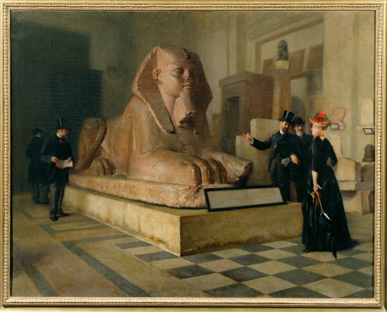 Salle Egyptienne du Louvre by Guillaume Larrue