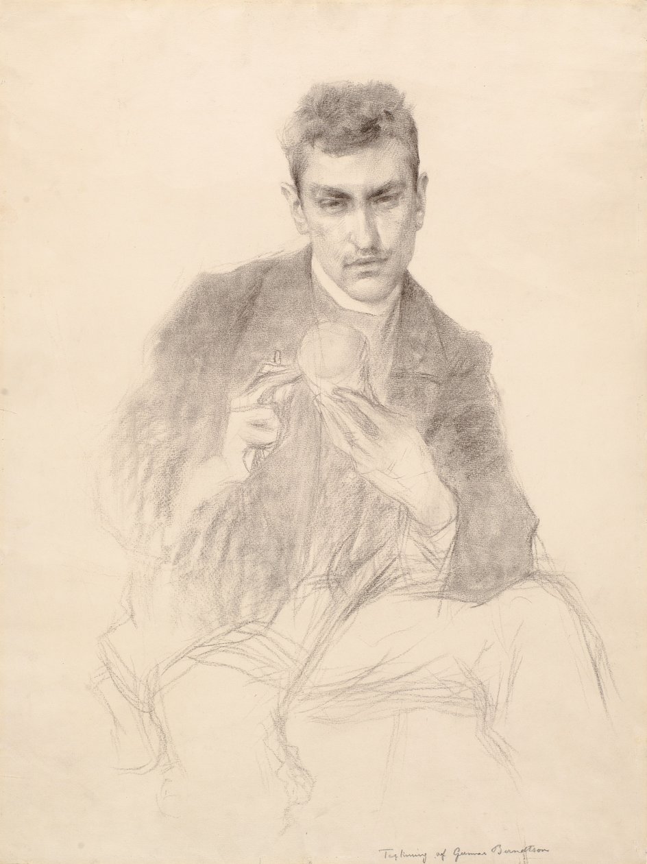 Portrait of Magnus Enckell by Gunnar Berndtson
