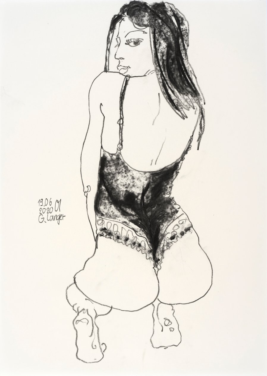 Woman, Irresistible Look by Gunter Langer