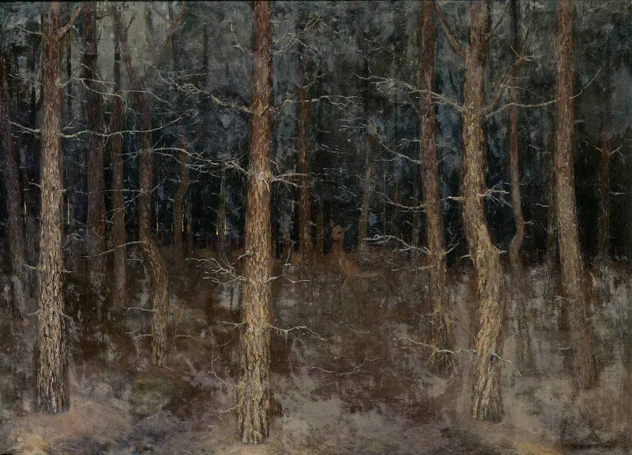 Mystical Paths, Forest View by Gust van de Wall Perne