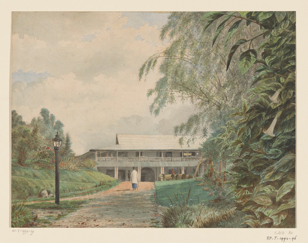Health Resort in Sindanglaja by Gustaaf Frederik Tydeman