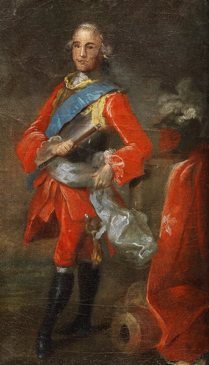 Portrait of Swedish Field Marshal Frederik Count von Fersen (1719-1794) by Gustaf Lundberg