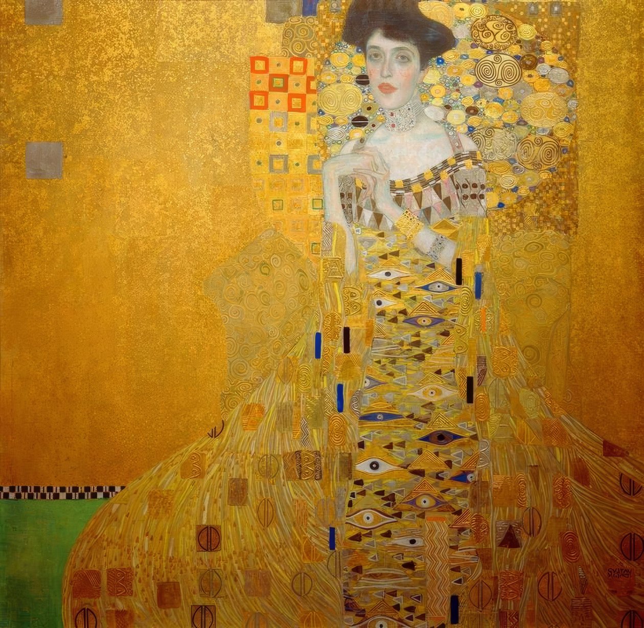 klimt adele bloch bauer painting