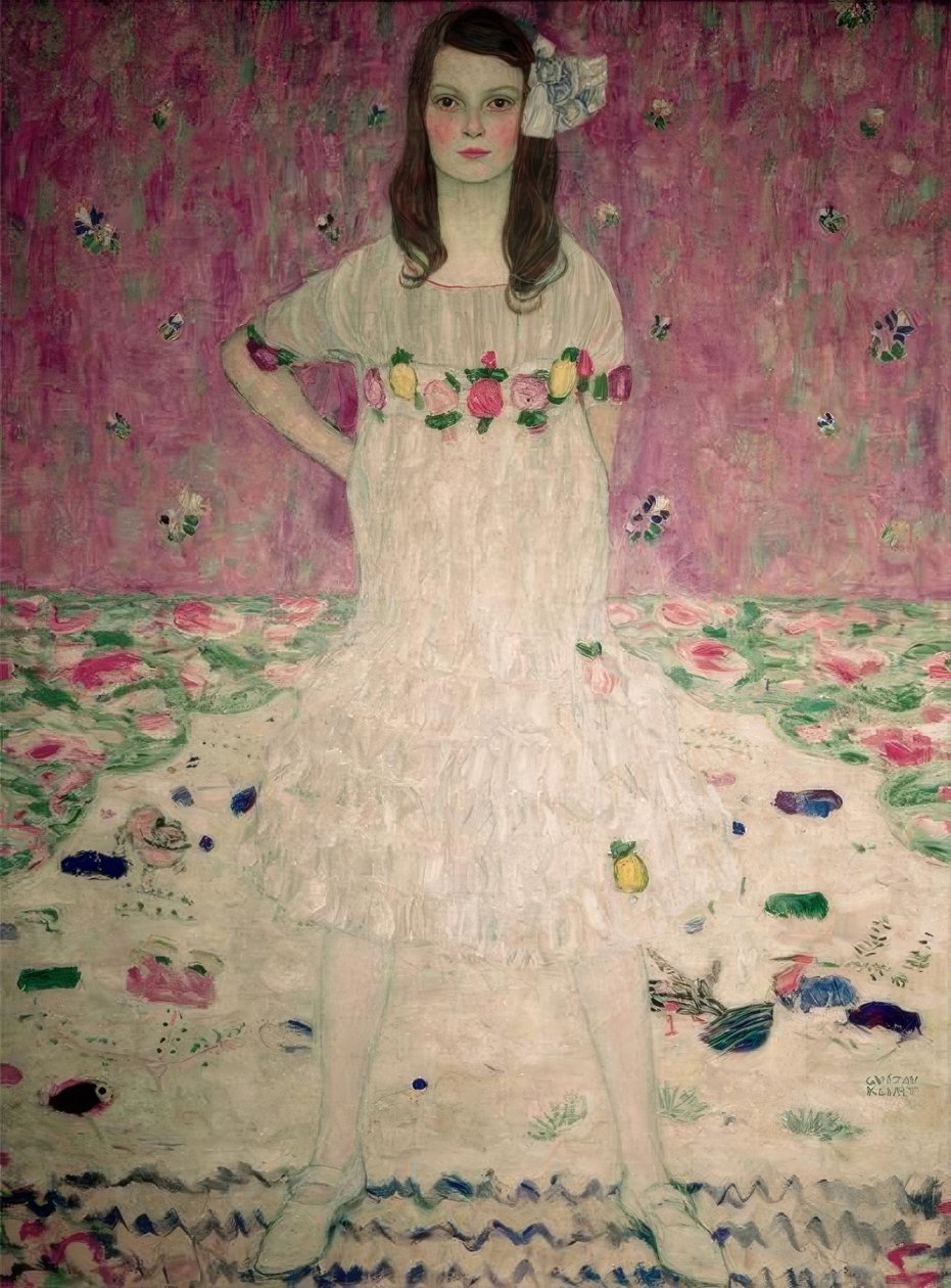Portrait of Mäda Primavesi by Gustav Klimt