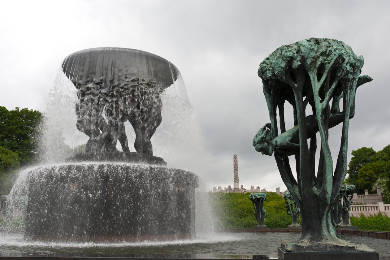 Fountain and 