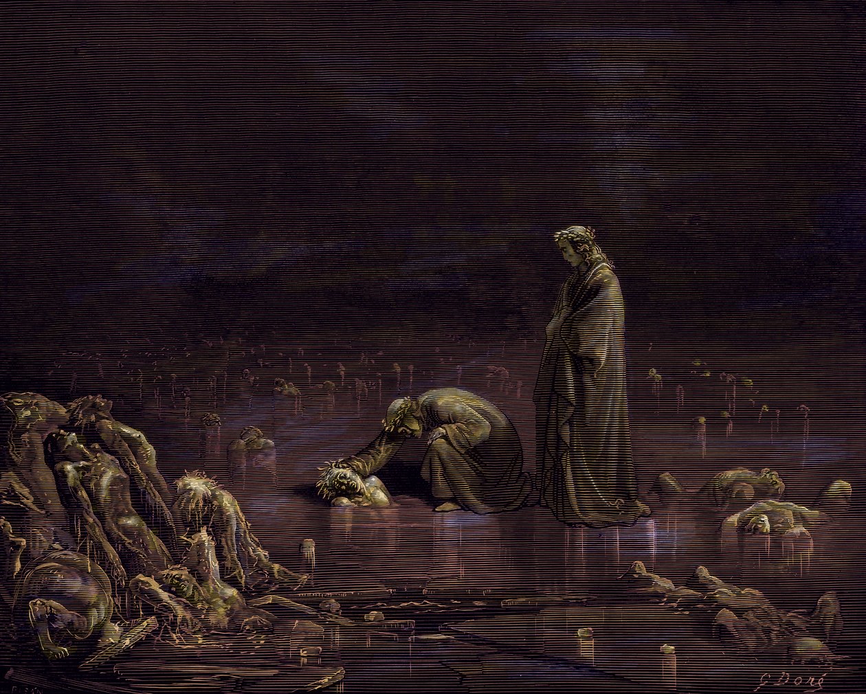 The Divine Comedy by Dante Alighieri by Gustave Dore