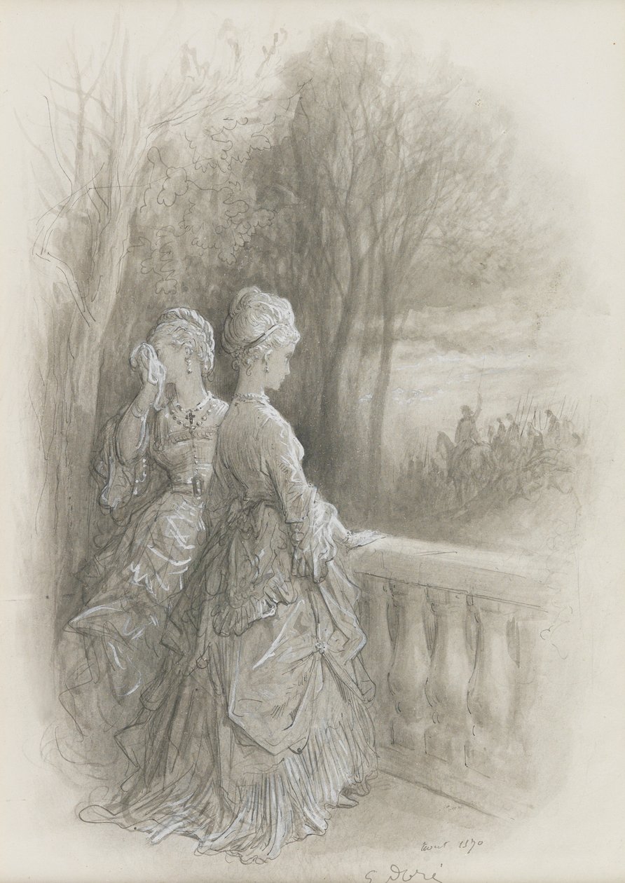 Les Adieux by Gustave Dore