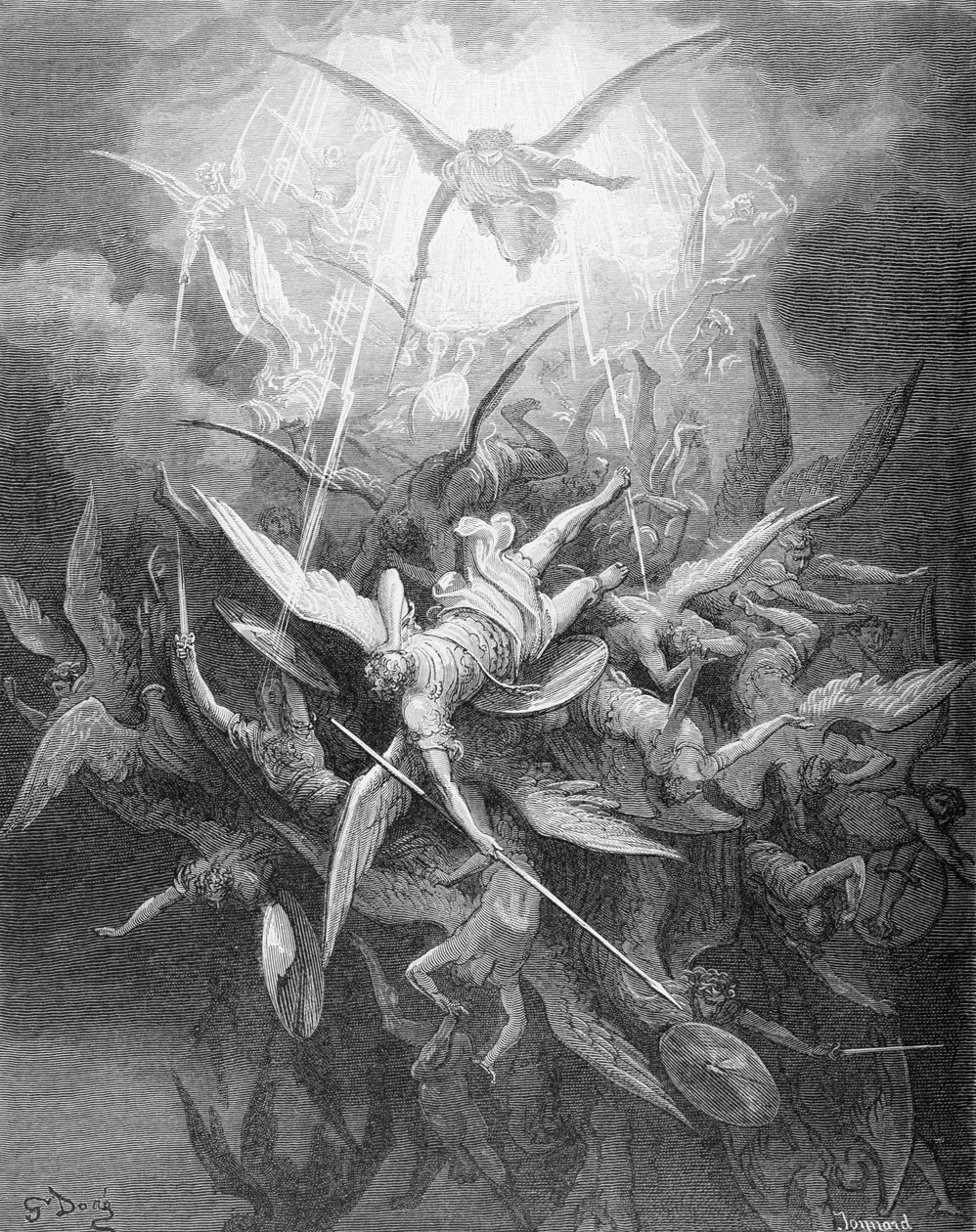 The Fall of the Rebel Angels, from Book I of 