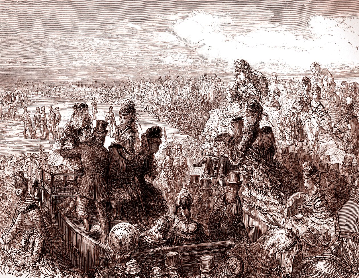 Victorian London - Lords Cricket Ground by Gustave Dore