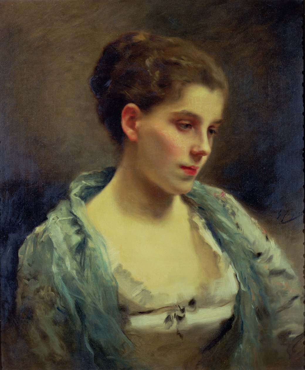 Young Dreamer by Gustave Jacquet