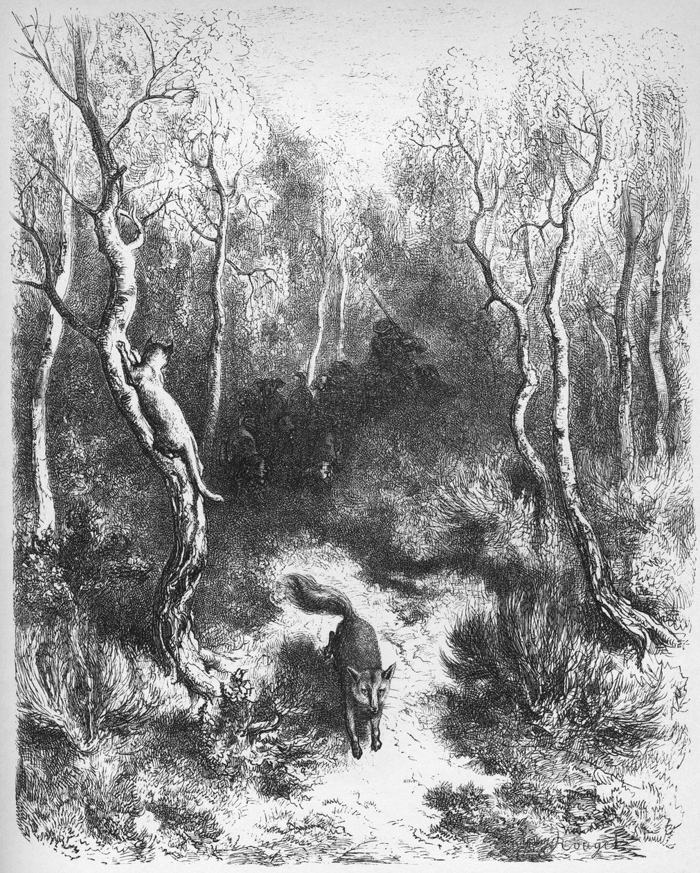 The Fox and the Cat - from 