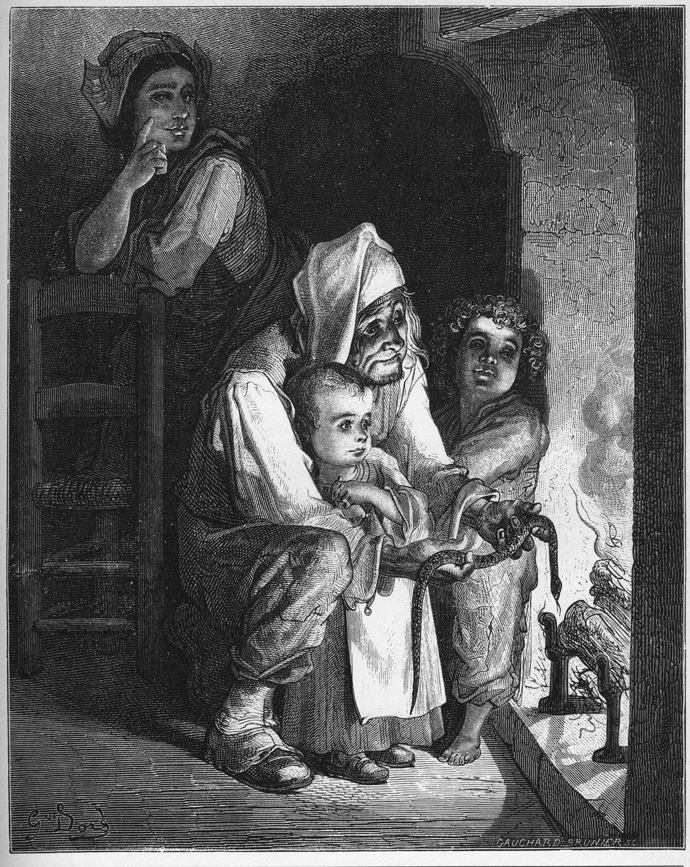 The Farmer and the Viper - from 'Fables' by Jean de La Fontaine ...