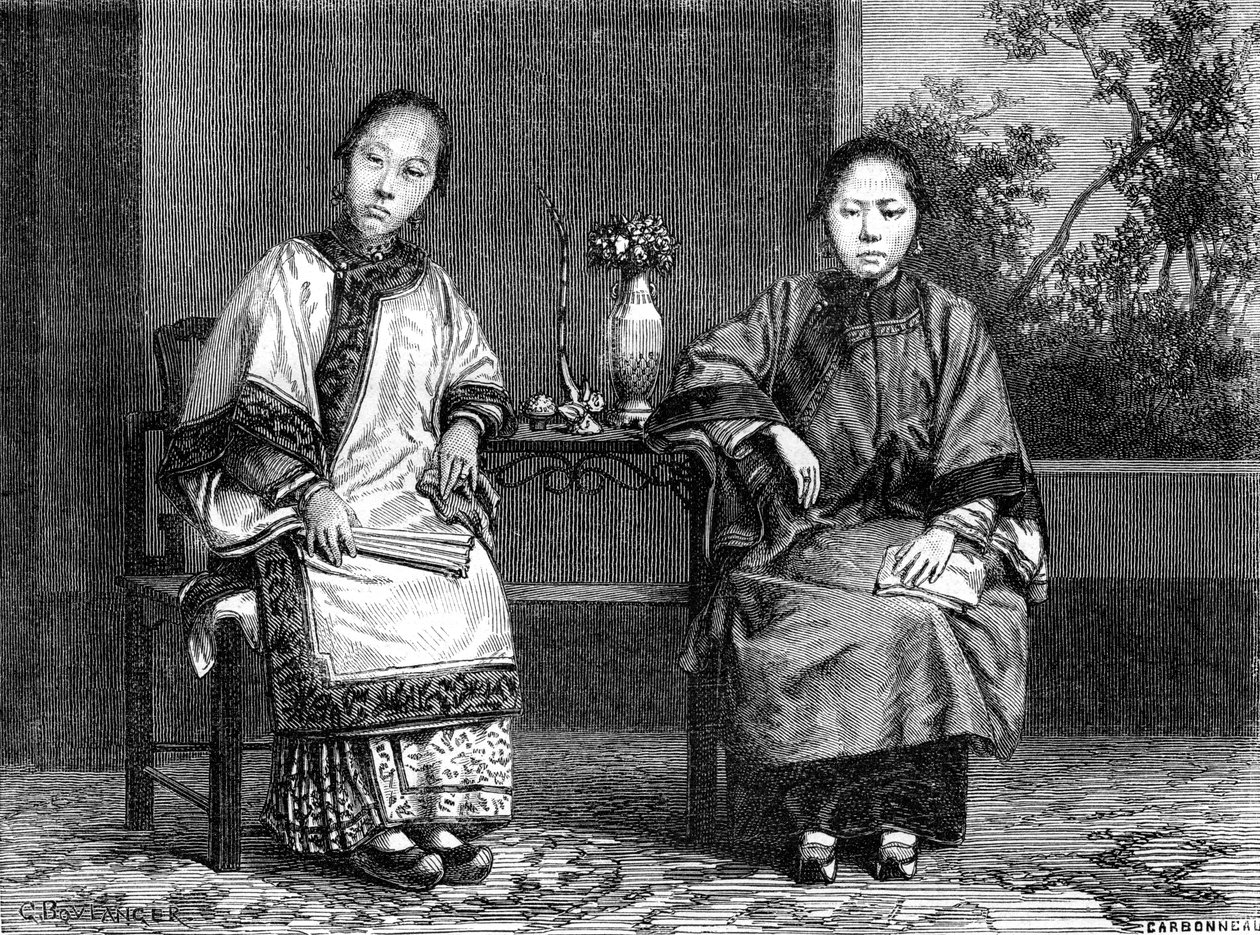 Women Merchants, San Francisco, California by Gustave Clarence Rodolphe Boulanger