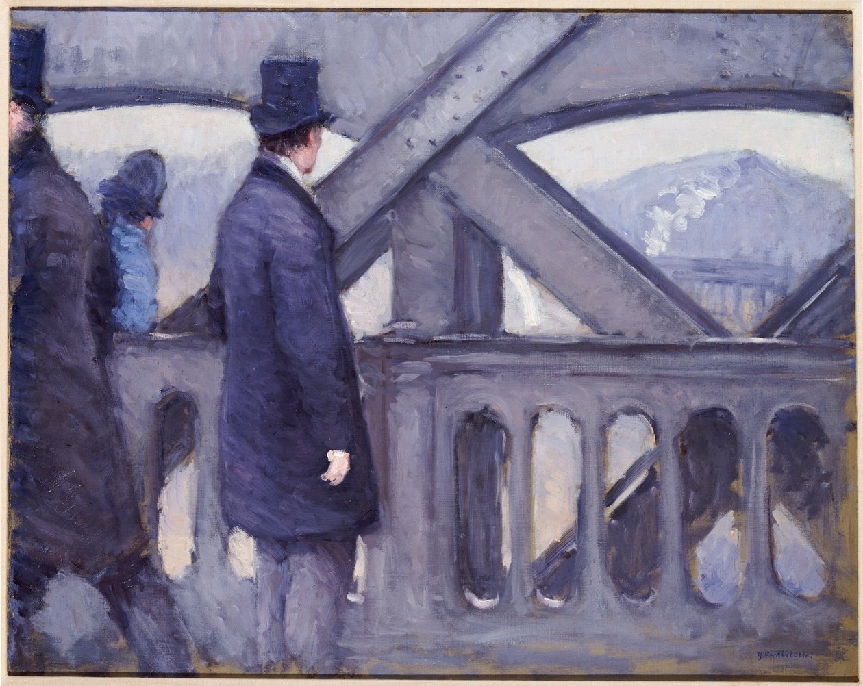 The Europe Bridge, 1876 by Gustave Caillebotte