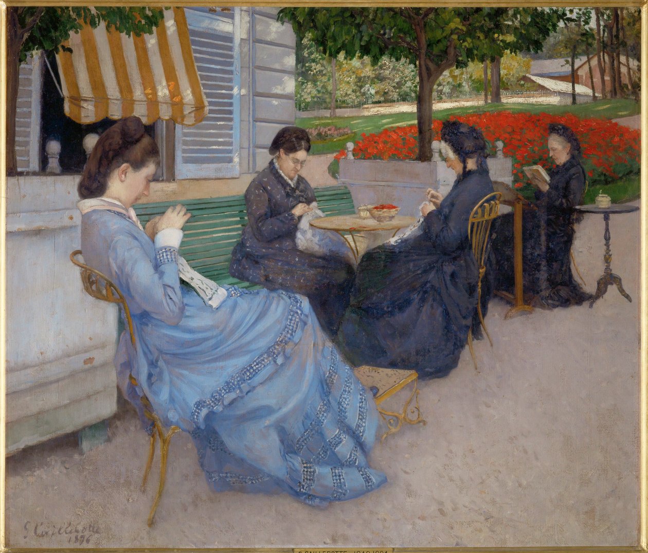 Portrait in the Country by Gustave Caillebotte