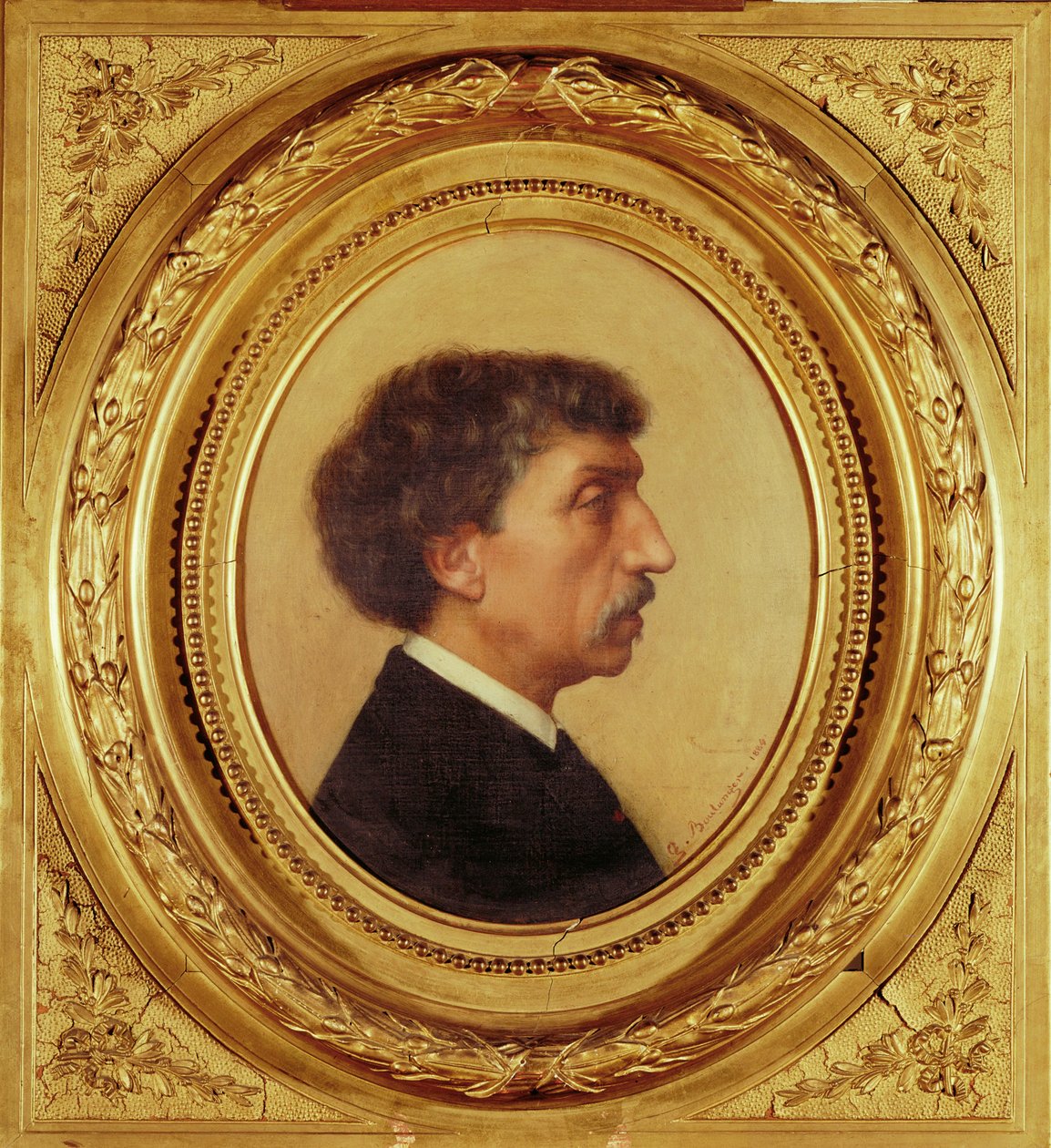 Charles Garnier, Architect, Whose Plans for the New by Gustave Clarence Rodolphe Boulanger