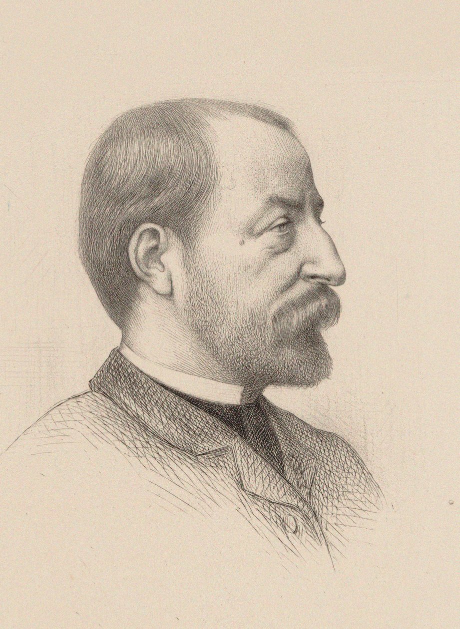 Portrait of the Composer Camille Saint-Saëns by Gustave Clarence Rodolphe Boulanger