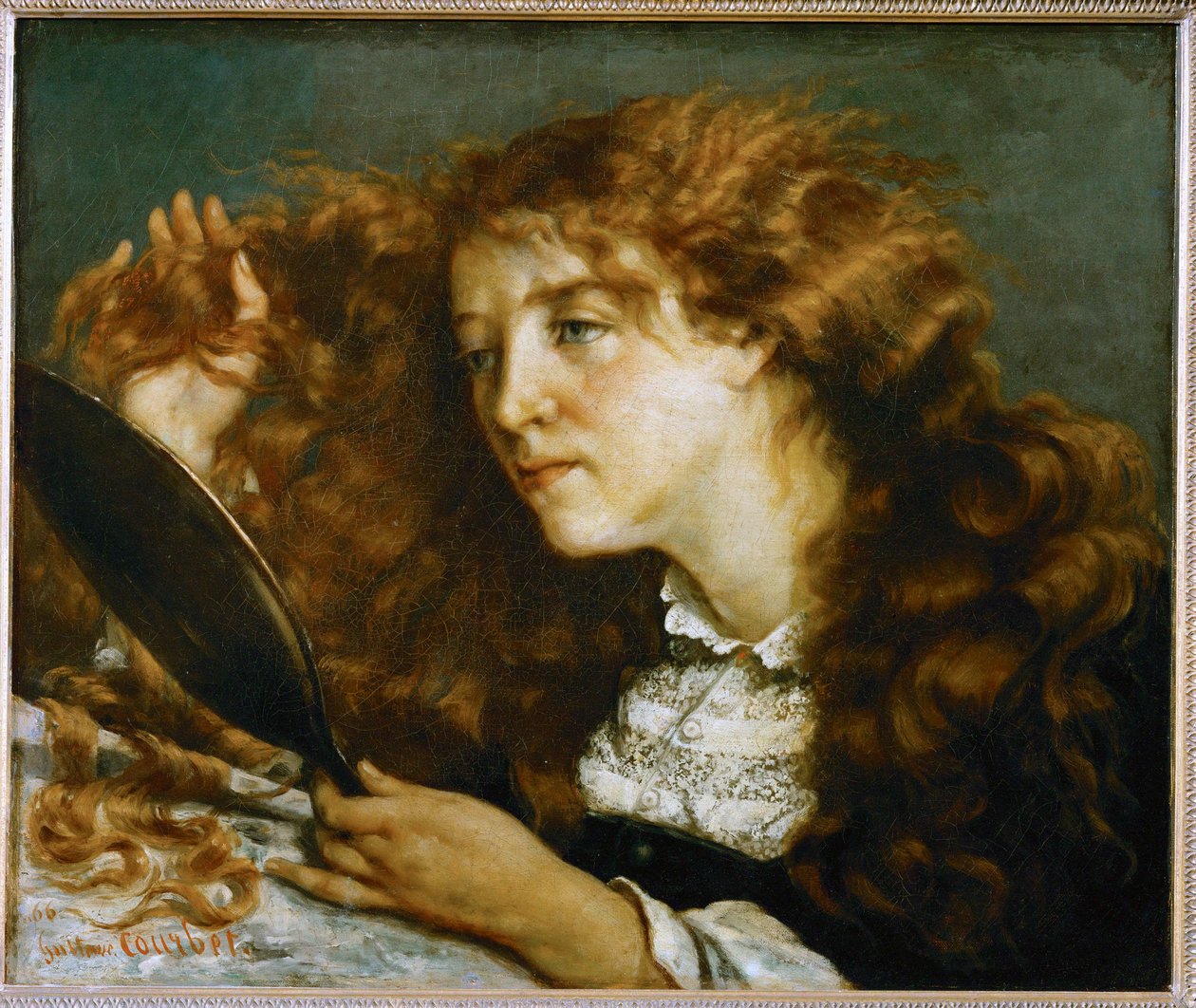 Jo, a Beauty from Ireland by Gustave Courbet