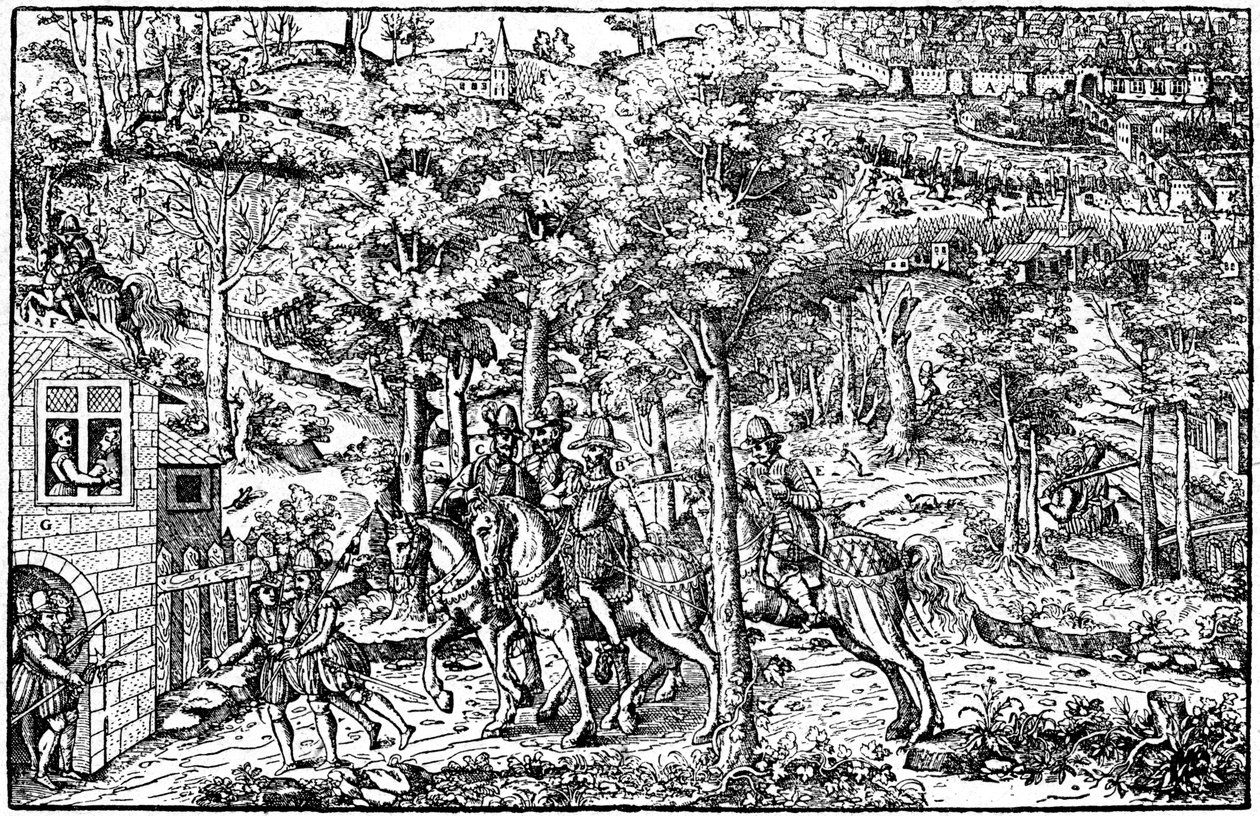 Assassination of Francois De Guise by Jean Poltrot de Mere, 1898 by Gustave Demoulin