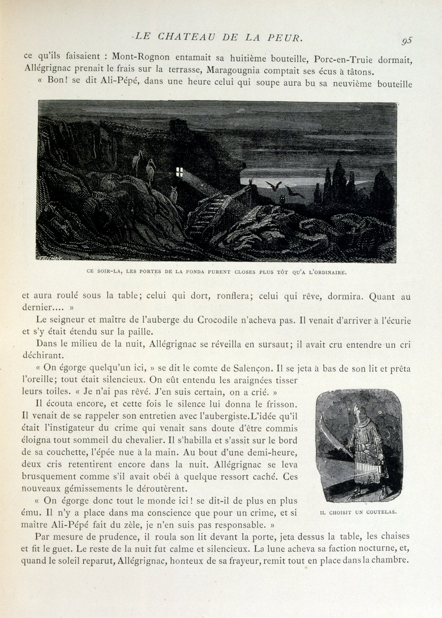 Croque-Mitaine (The Bogeyman) (illustration by Gustave Dore) by Gustave Dore