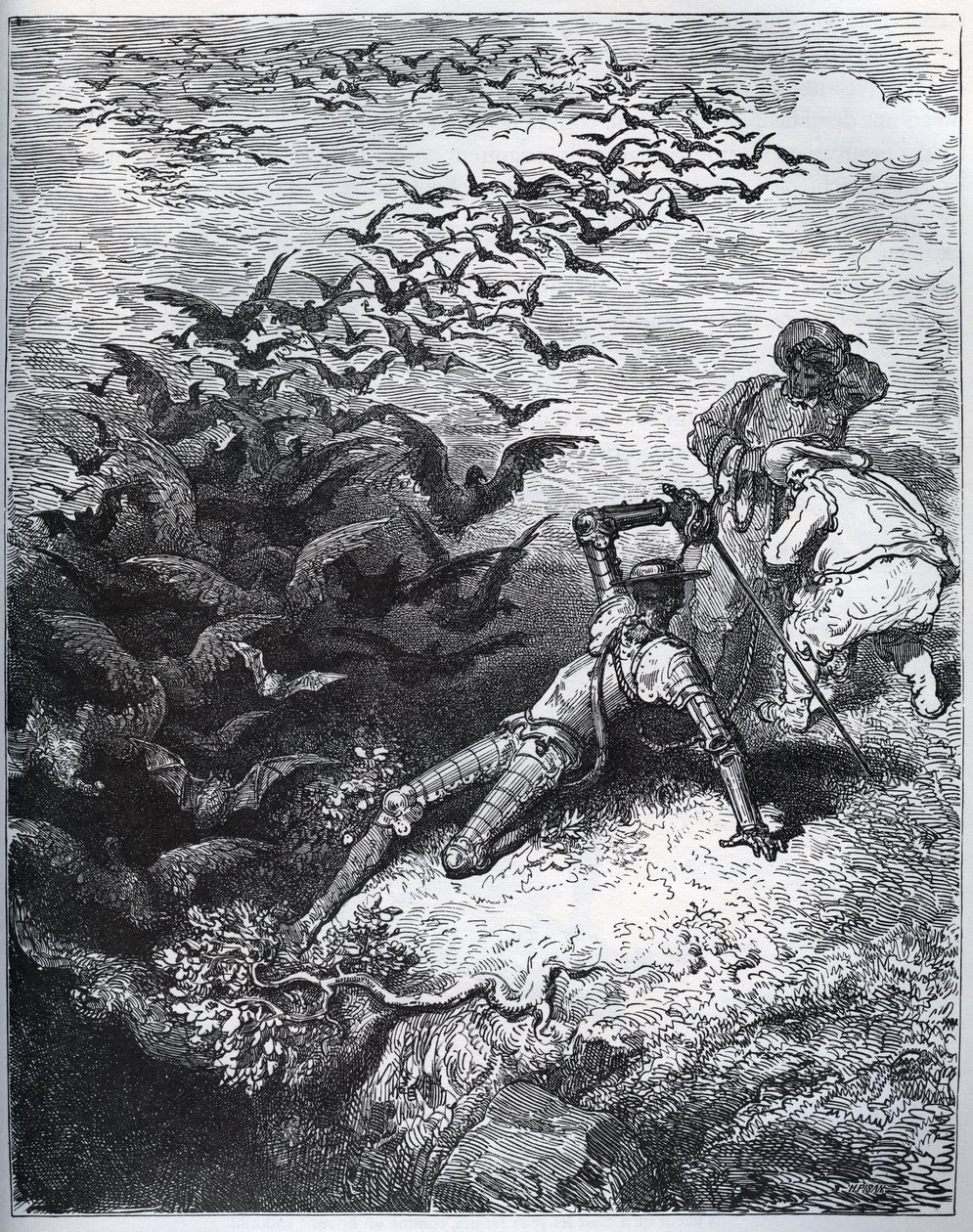 Don Quixote in the Cave of Montesinos - from 