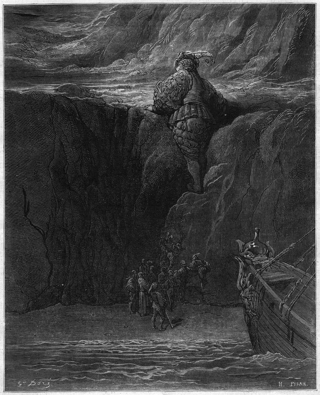 Illustration by Gustave Dore for 