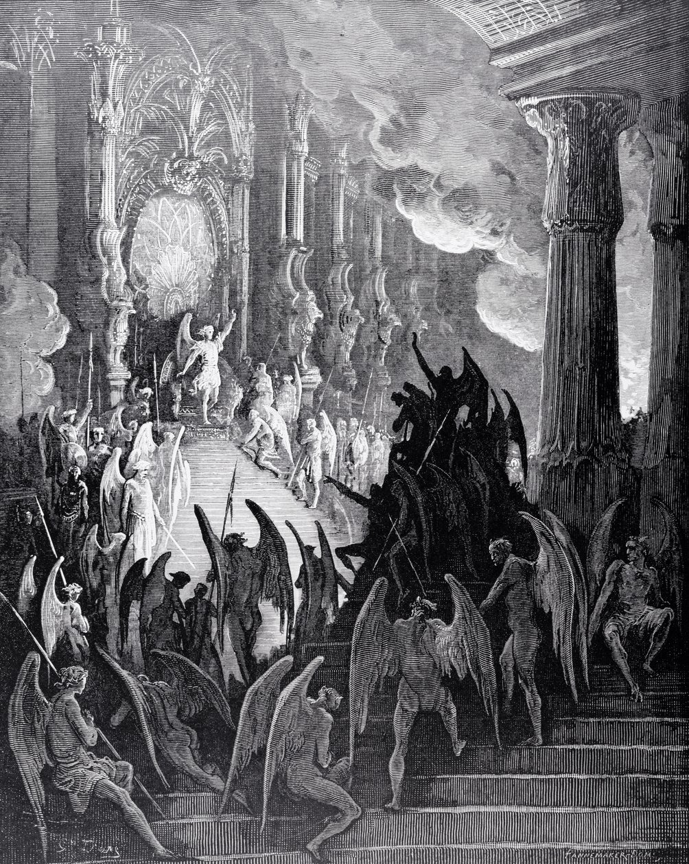 Satan in Council, from Book I of 