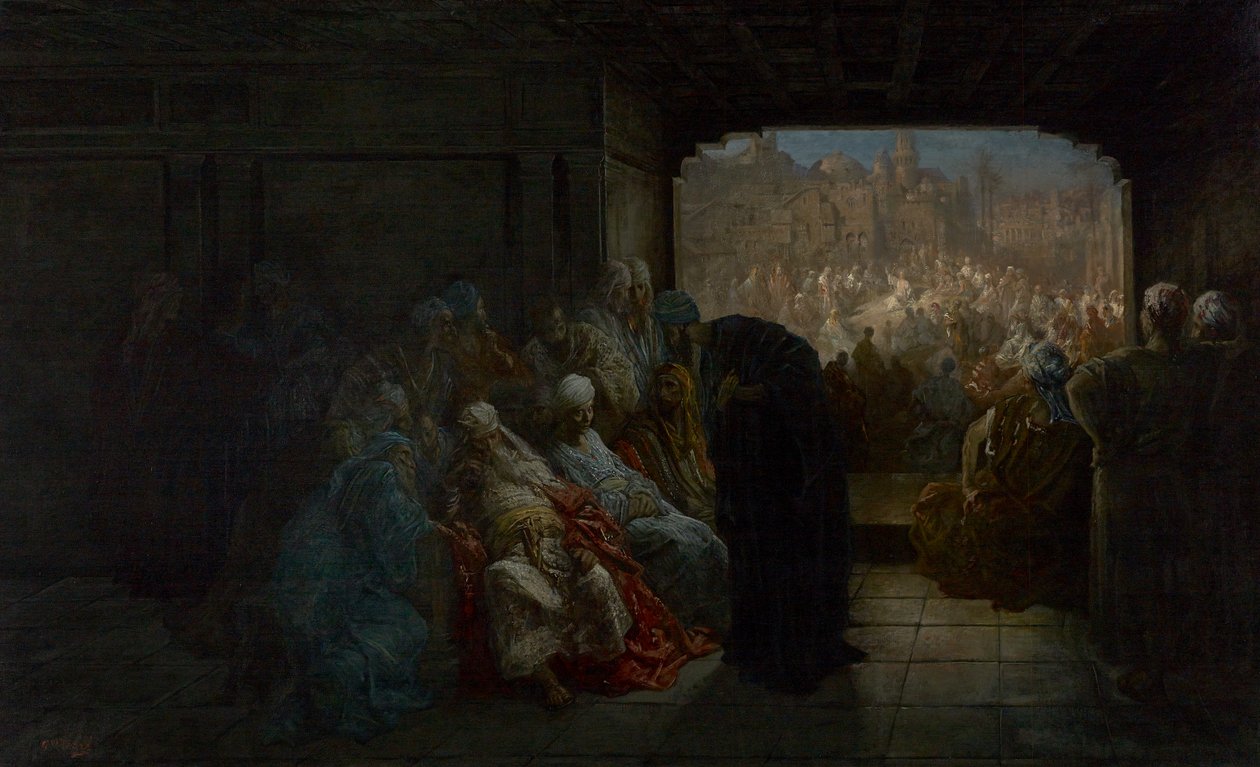 The House of Caiaphas, 1875 by Gustave Dore