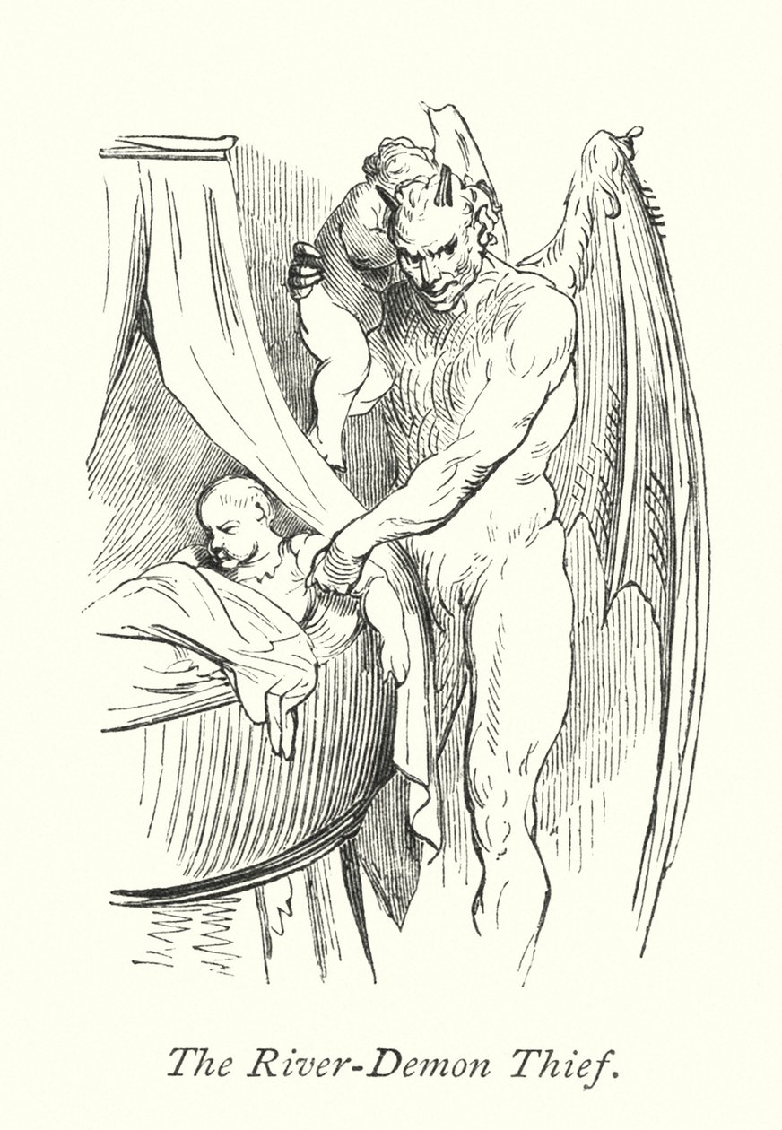 The River Demon Thief by Gustave Dore