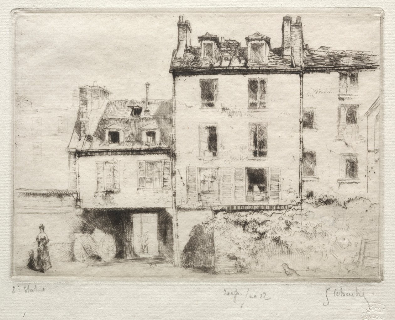 La rue Lacépède: le cour de l