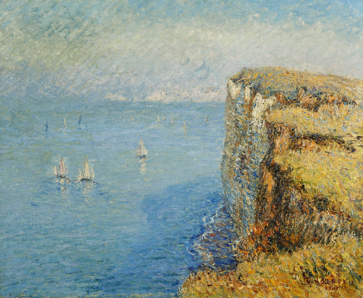 Cliffs in Normandy by Gustave Loiseau: Buy fine art print