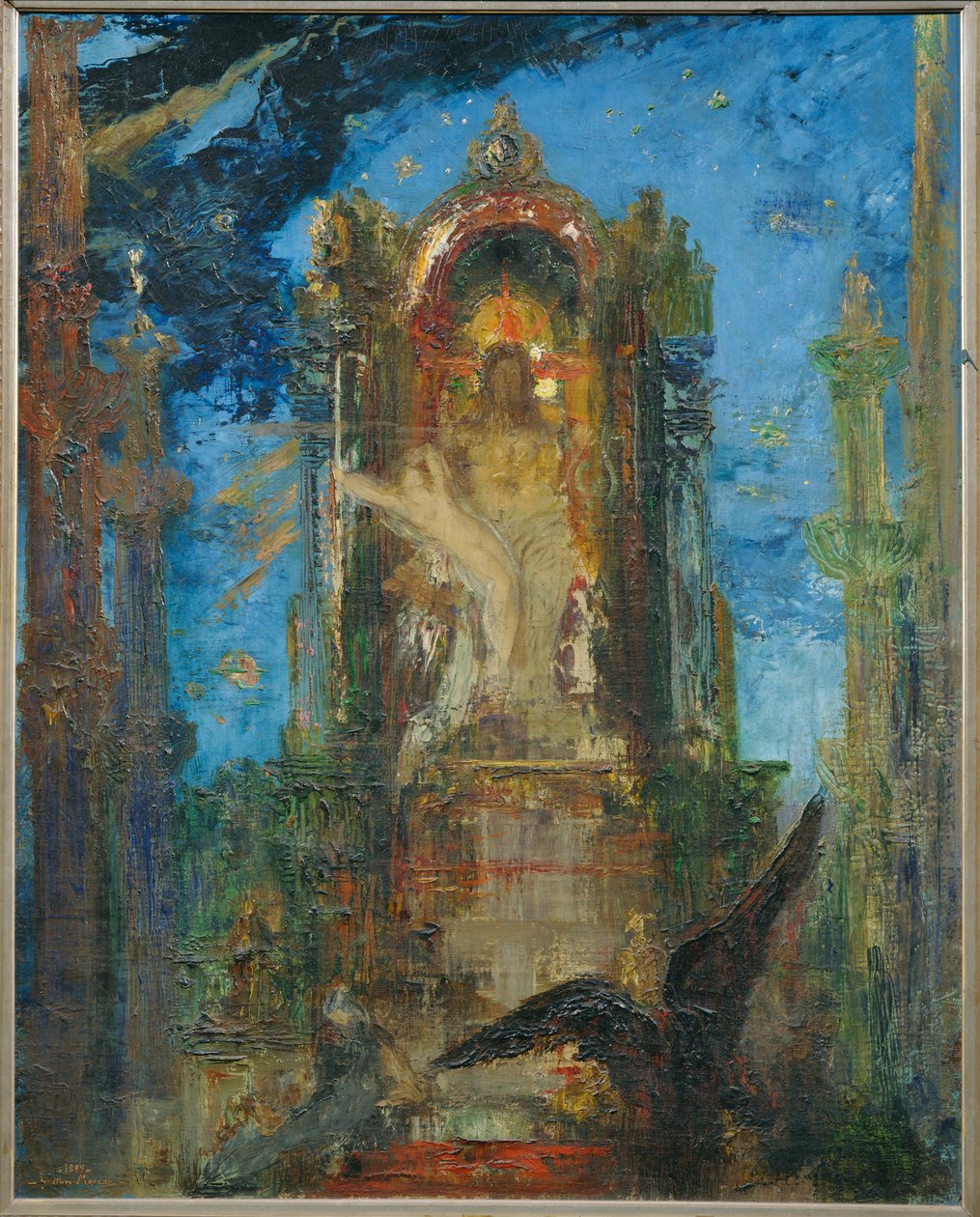 Jupiter and Semele by Gustave Moreau