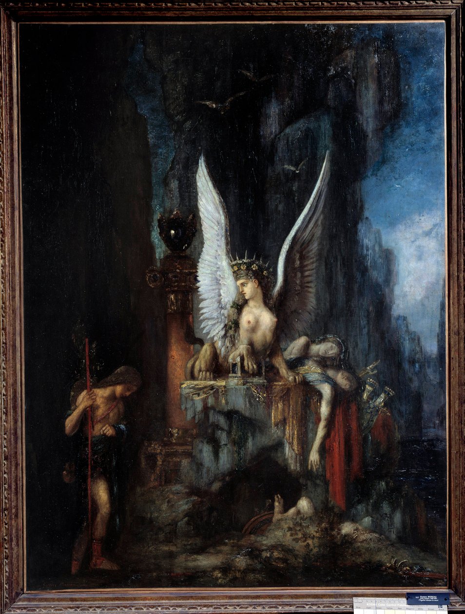 Oedipus the Traveller by Gustave Moreau