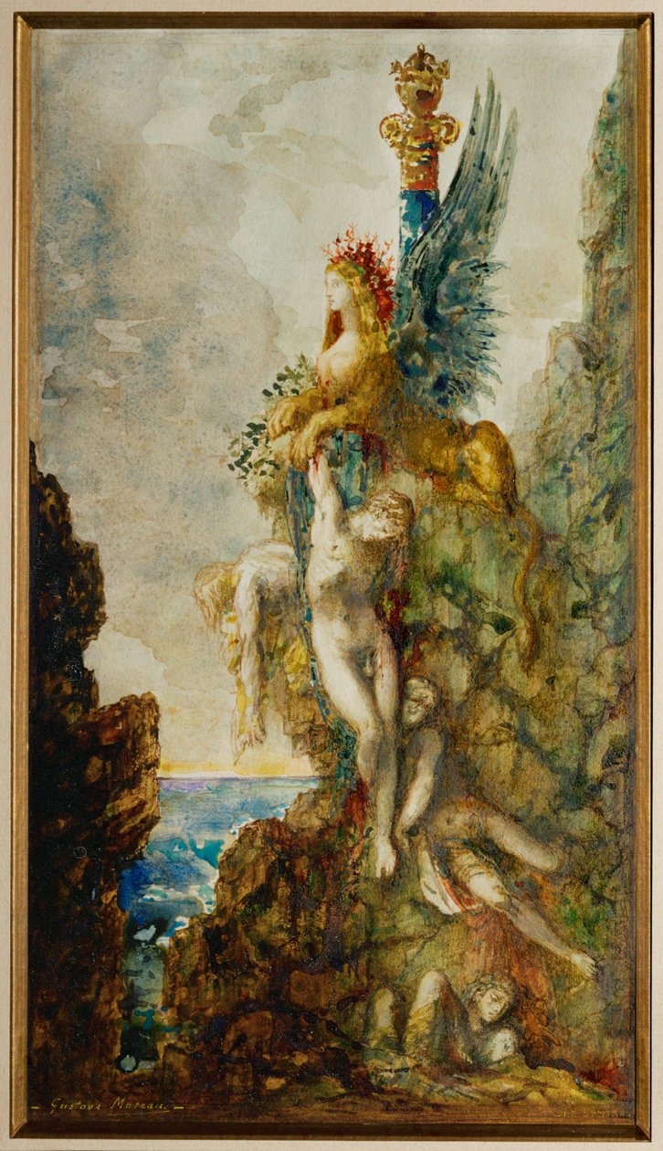 The Victorious Sphinx by Gustave Moreau