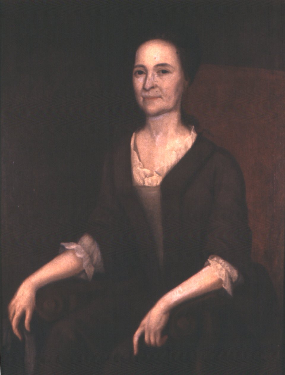 Mrs. Gustavus Hesselius (Lydia Getchel Hesselius), c.1740 by Gustavus Hesselius