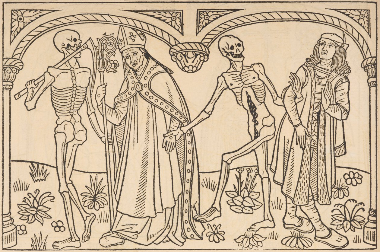 Death taking the Bishop and the Nobleman, from 
