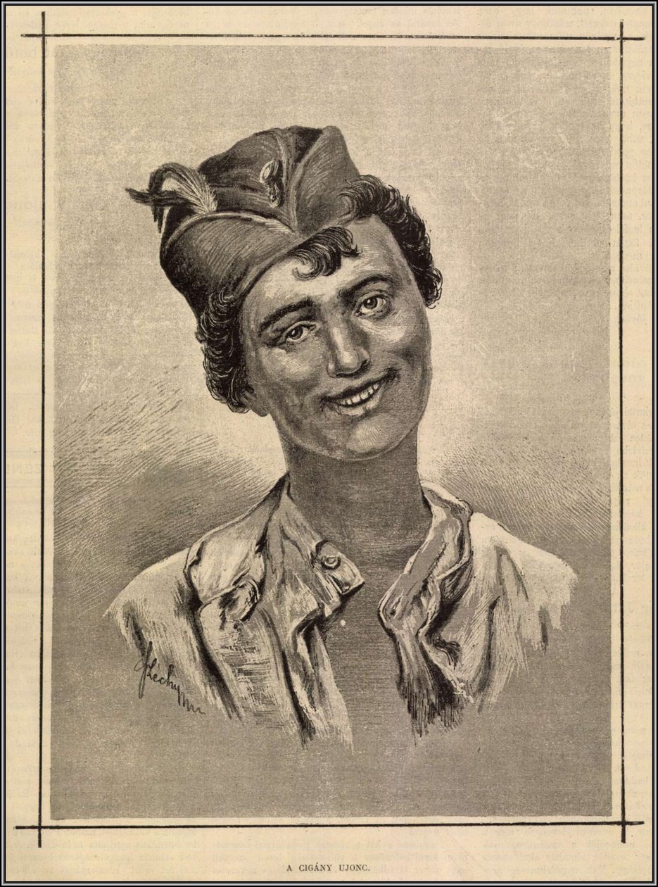 The Gypsy Recruit. Mo. and the World, 1883 by Gyula Széchy