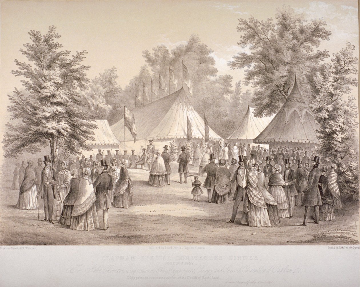 Clapham Special Constables' Dinner, Clapham, London