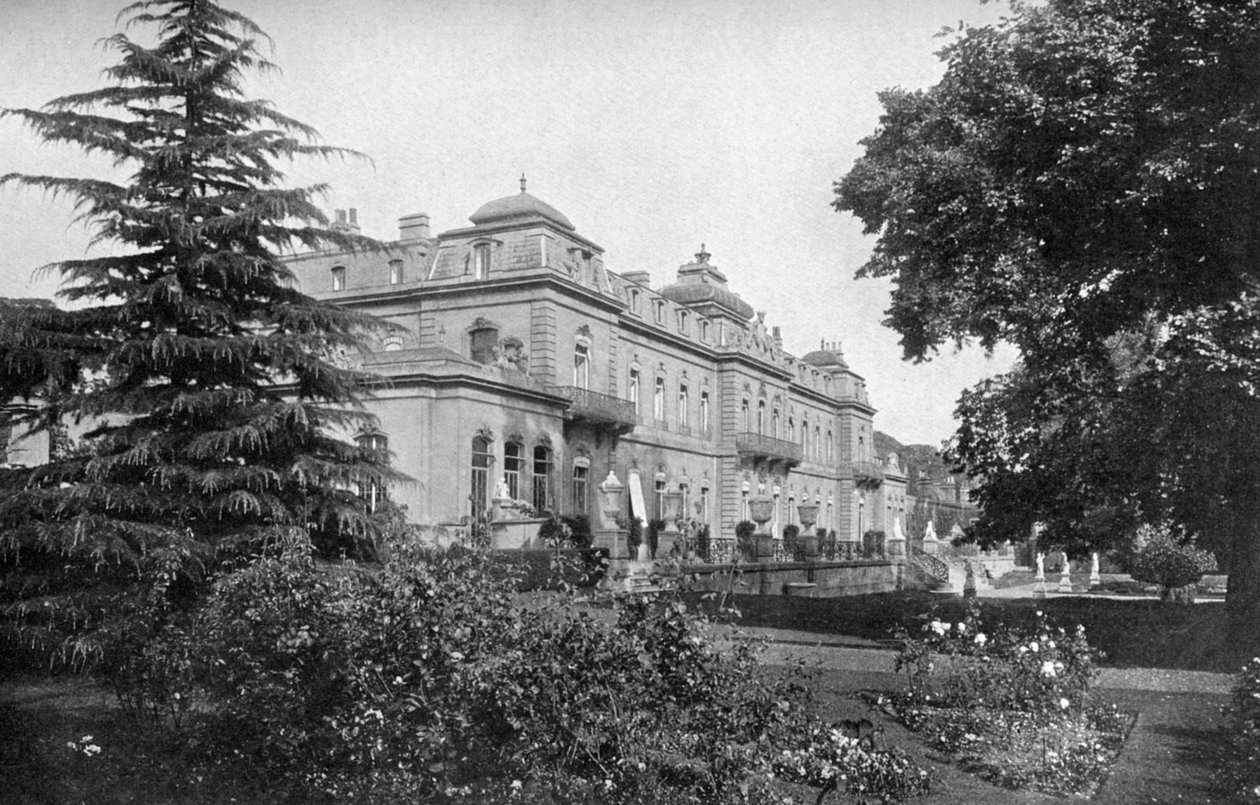 Wrest Park from the South-West, Silsoe, Bedfordshire