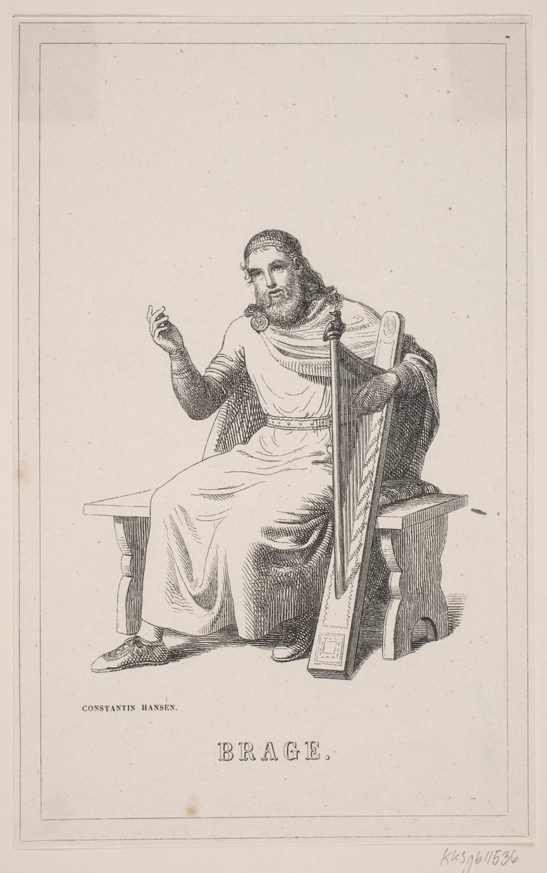 Brage. Illustration for Fabricius