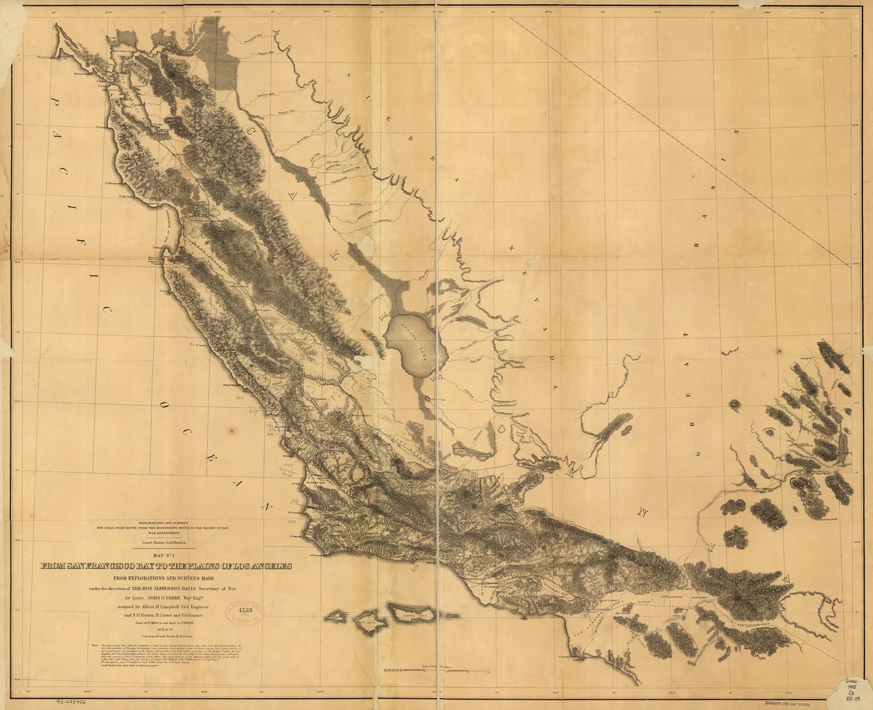 From San Francisco Bay to the Plains of Los Angeles by H.; Davis Custer