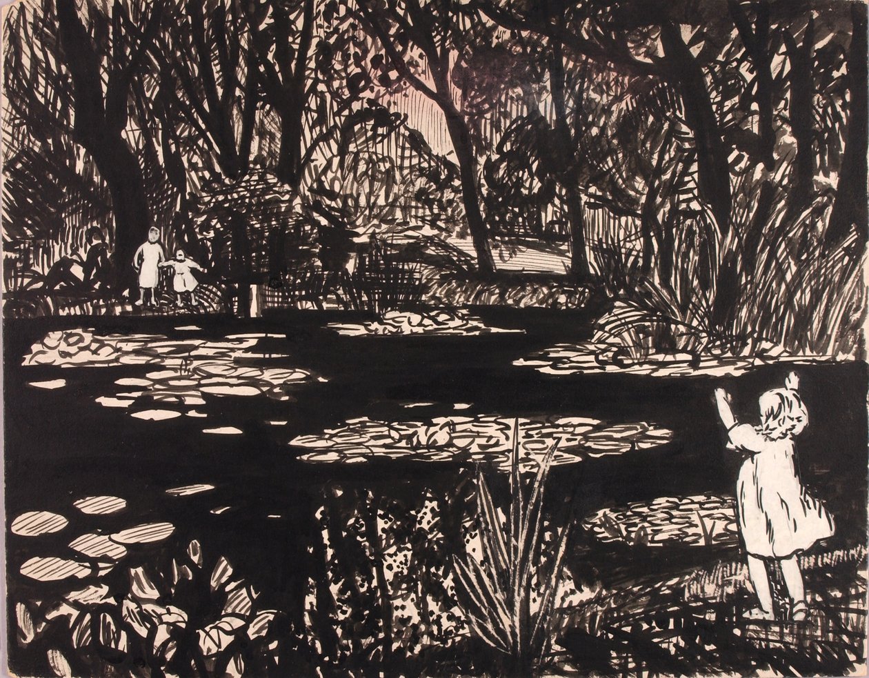 Untitled (Lily Pond) by H. Lyman Sayen