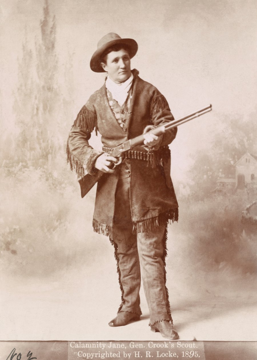 Portrait of Calamity Jane by H. R. Locke