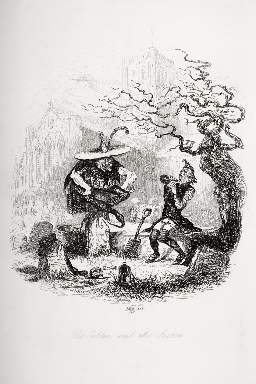 The Goblin and the Sexton, illustration from 